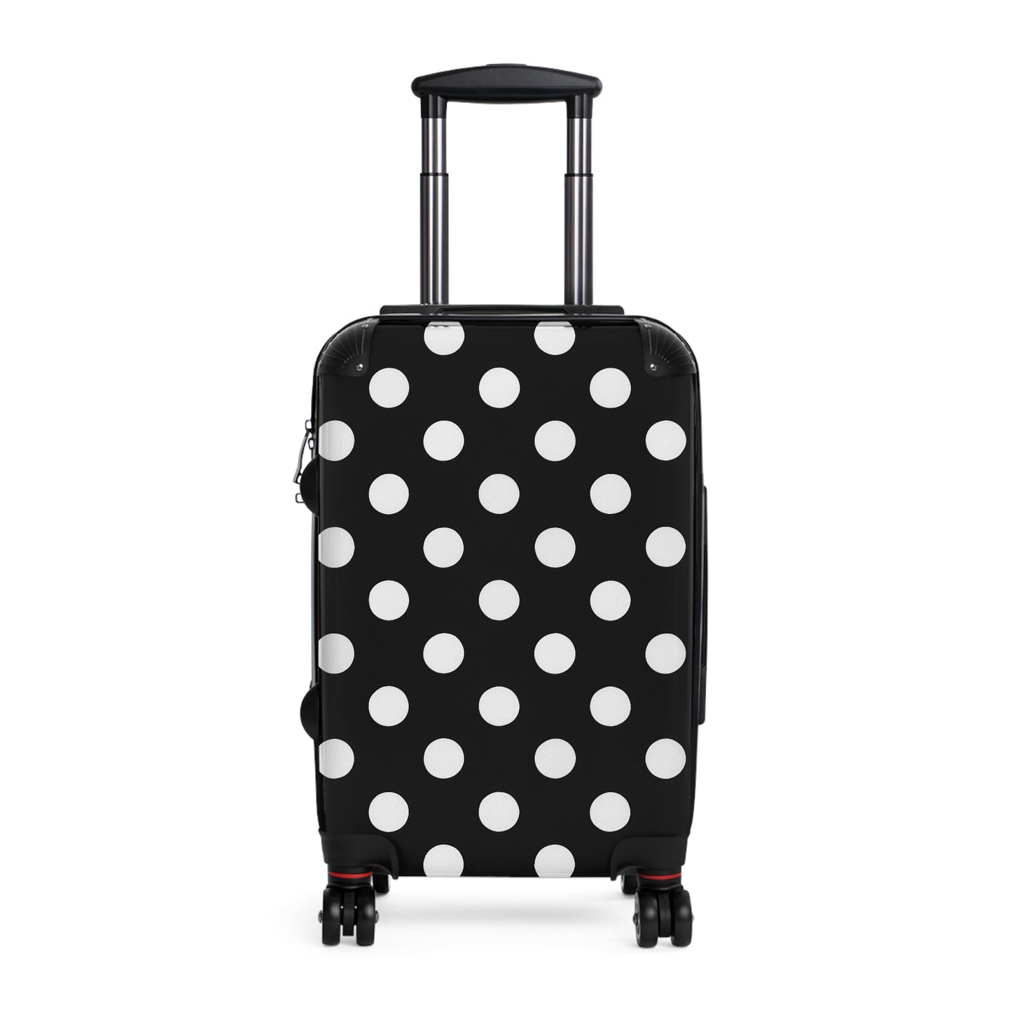 Polka Dot Suitcase for Travelers