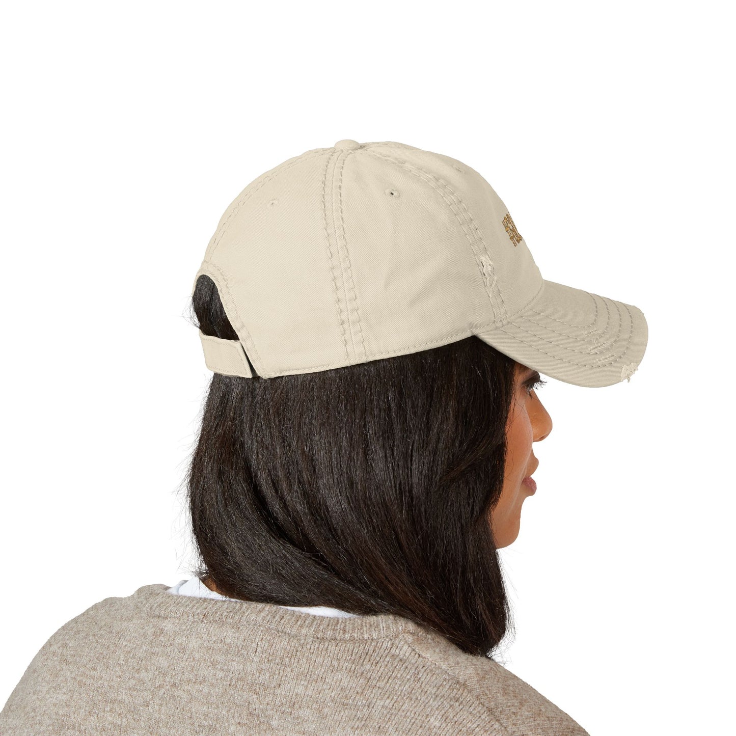 Cap with #Goated Embroidery