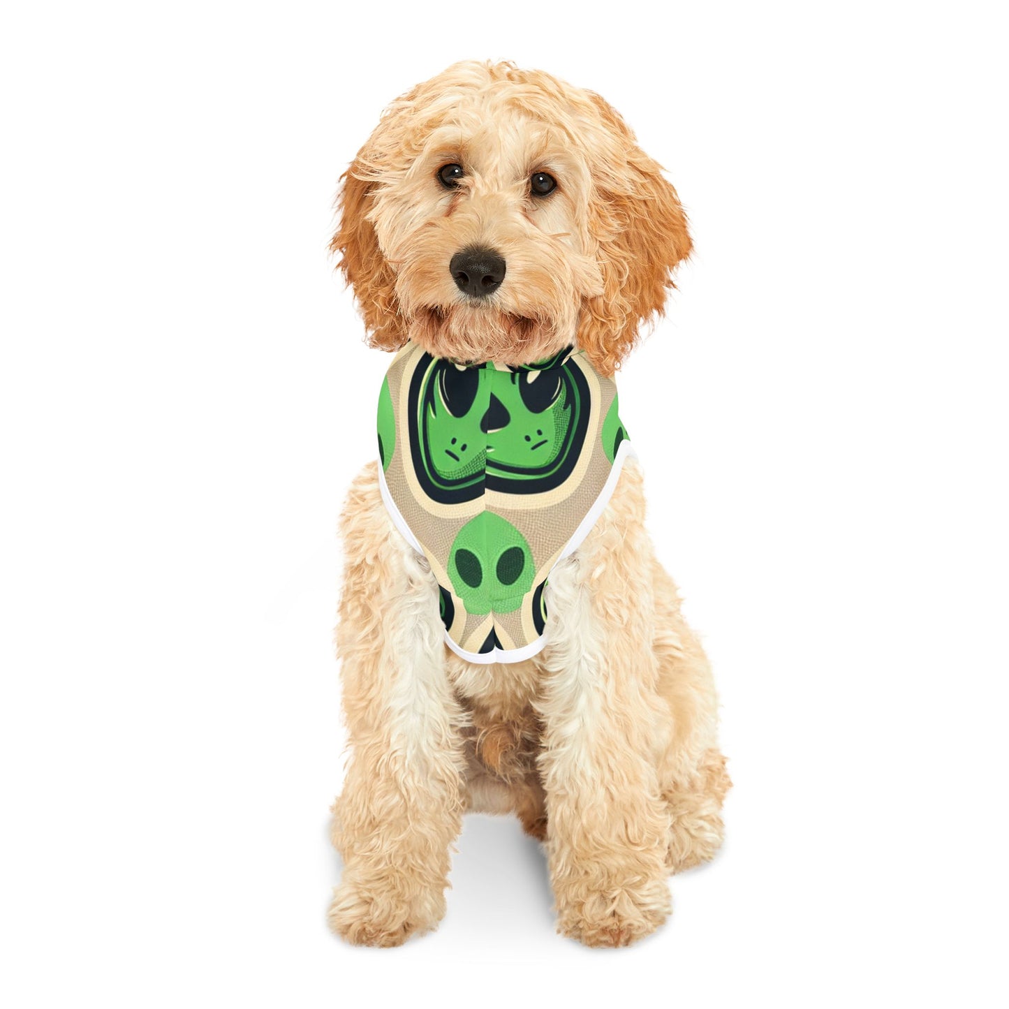 Alien Print Pet Hoodie