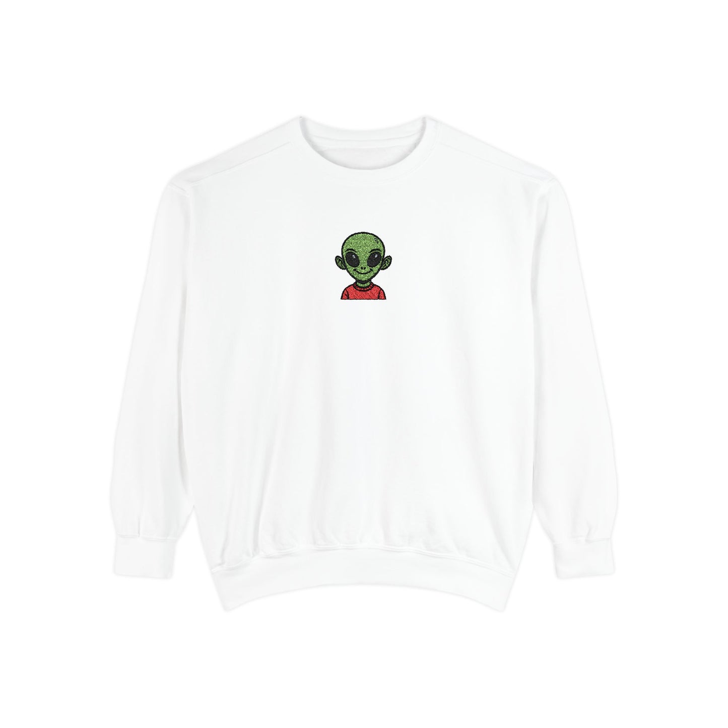 Alien Embroidery Sweatshirt (Unisex)