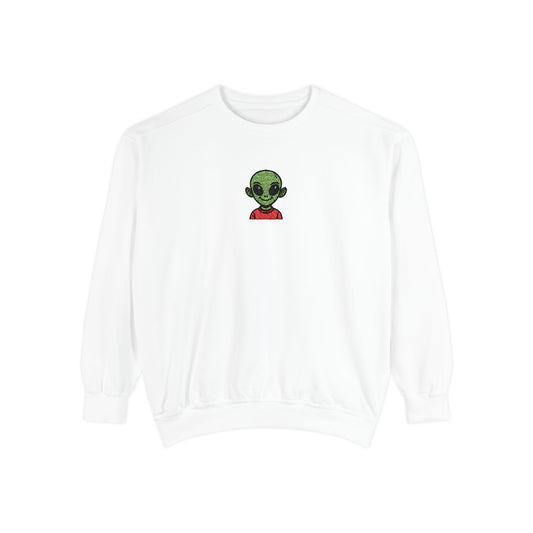 Alien Embroidery Sweatshirt (Unisex)