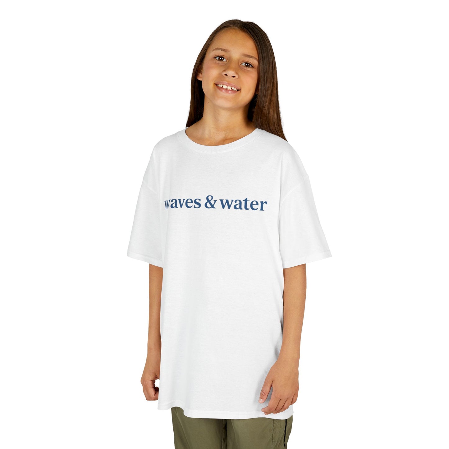 Kids Beach Vibes Tee, Waves & Water T-Shirt