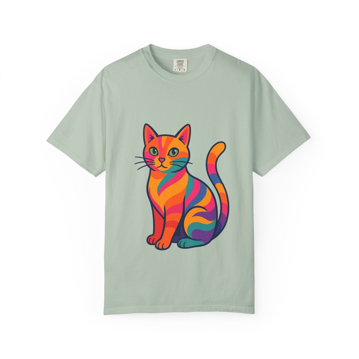 Colorful Cat Unisex T-Shirt