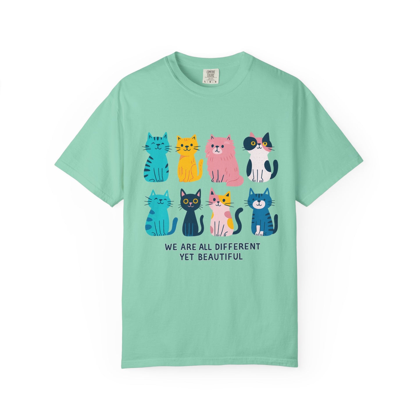 Colorful Cat T-Shirt Unisex
