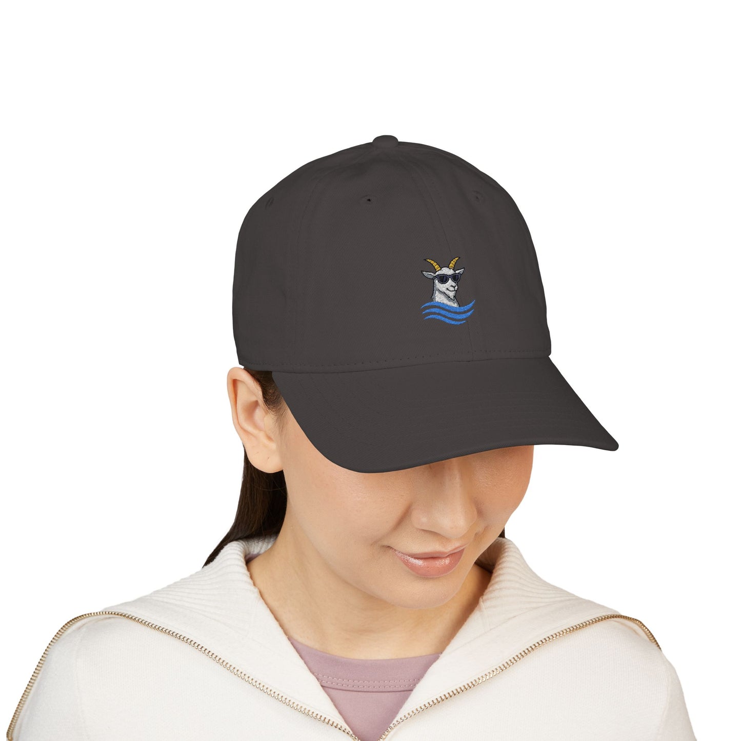 Cool Goat Cap Embroidered