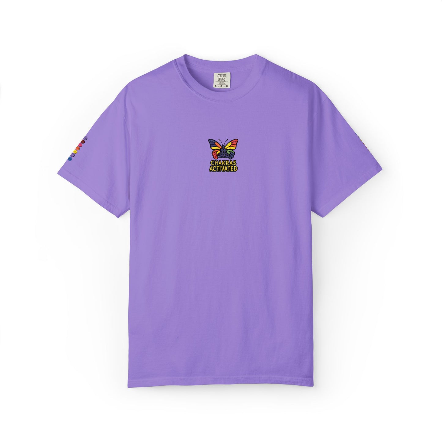 Butterfly Chakras Design Unisex T-Shirt