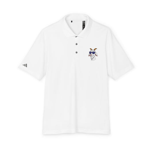 Adidas Polo Shirt with "Goat" Logo