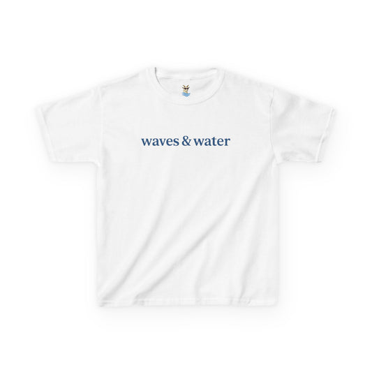 Kids Beach Vibes Tee, Waves & Water T-Shirt