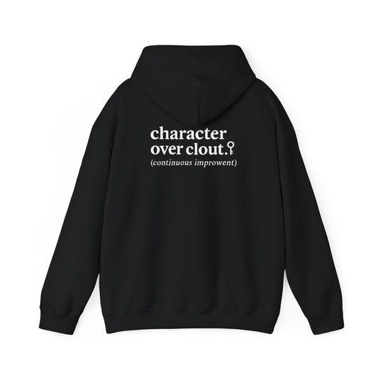Character Over Clout Hoodie - Unisex