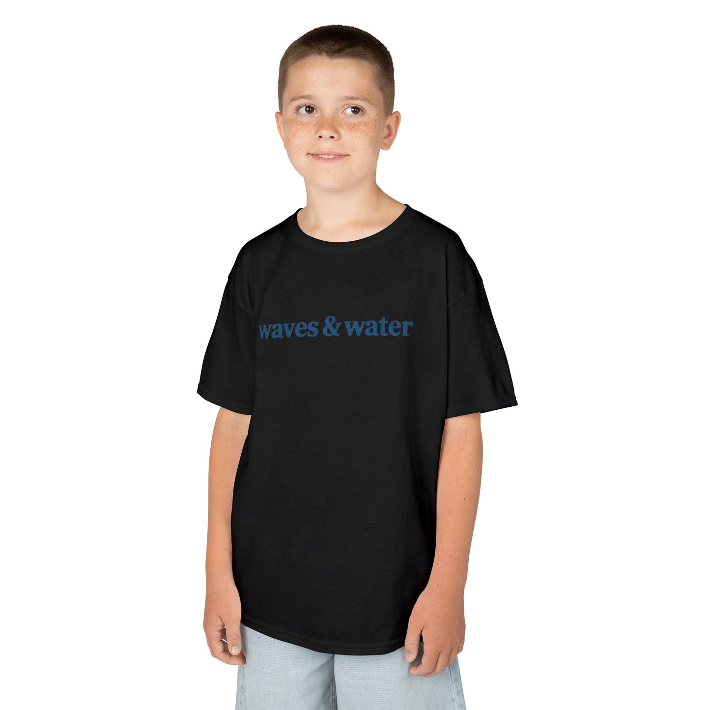 Kids Beach Vibes Tee, Waves & Water T-Shirt
