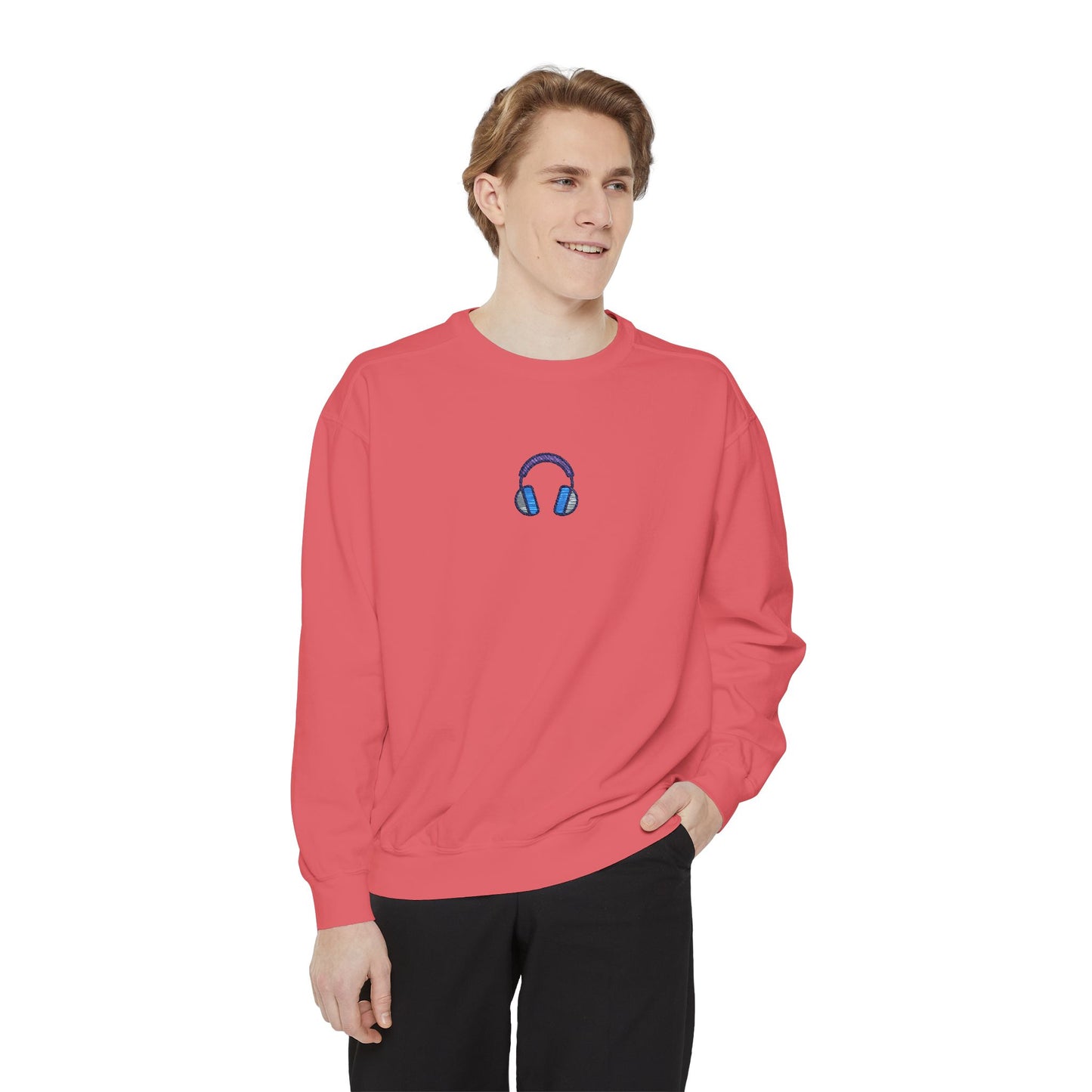 Music Lover's Embroidery Sweatshirt Unisex