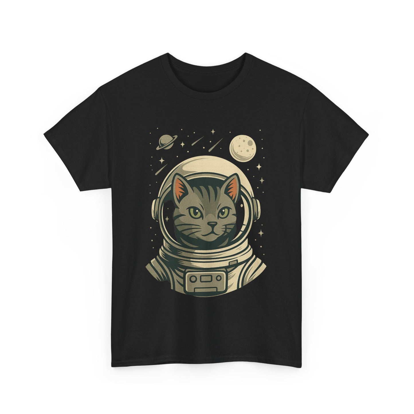 Cosmic Cat Astronaut Tee Unisex