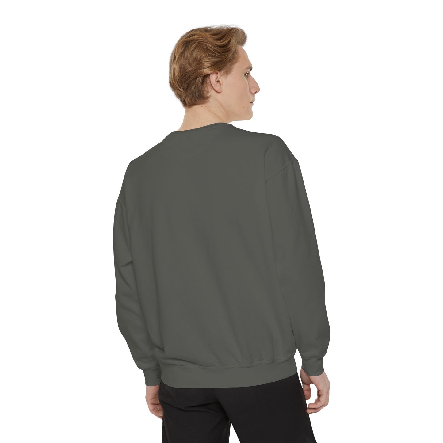 Trust God Unisex Front Text Sweatshirt