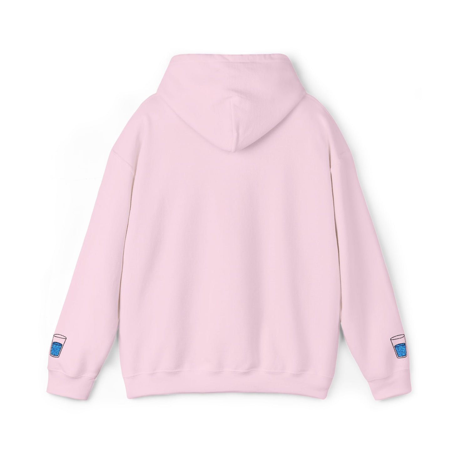 Glass Half Full with Sleeve Art Sweatshirt