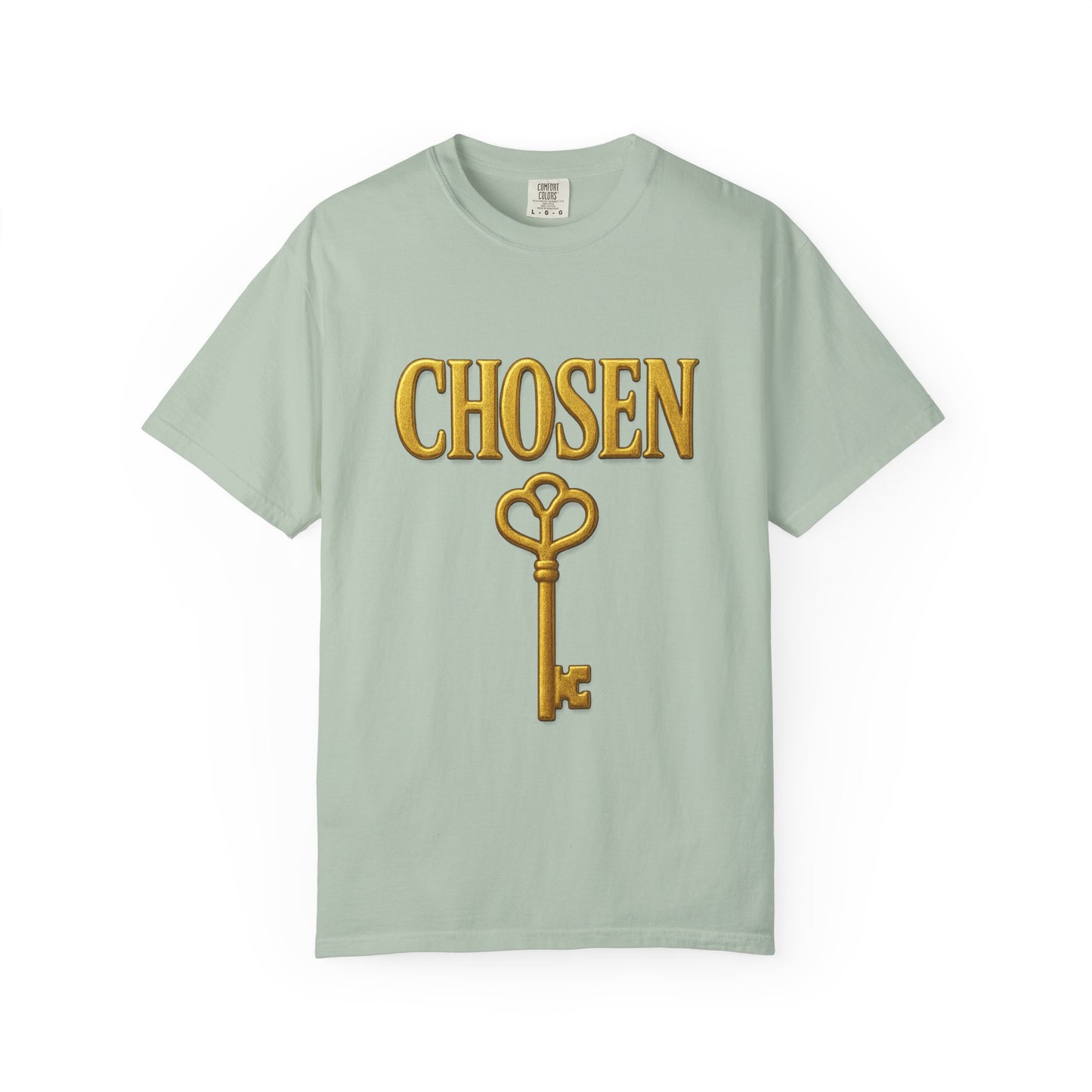 CHOSEN KEY Garment-Dyed T-shirt Unisex