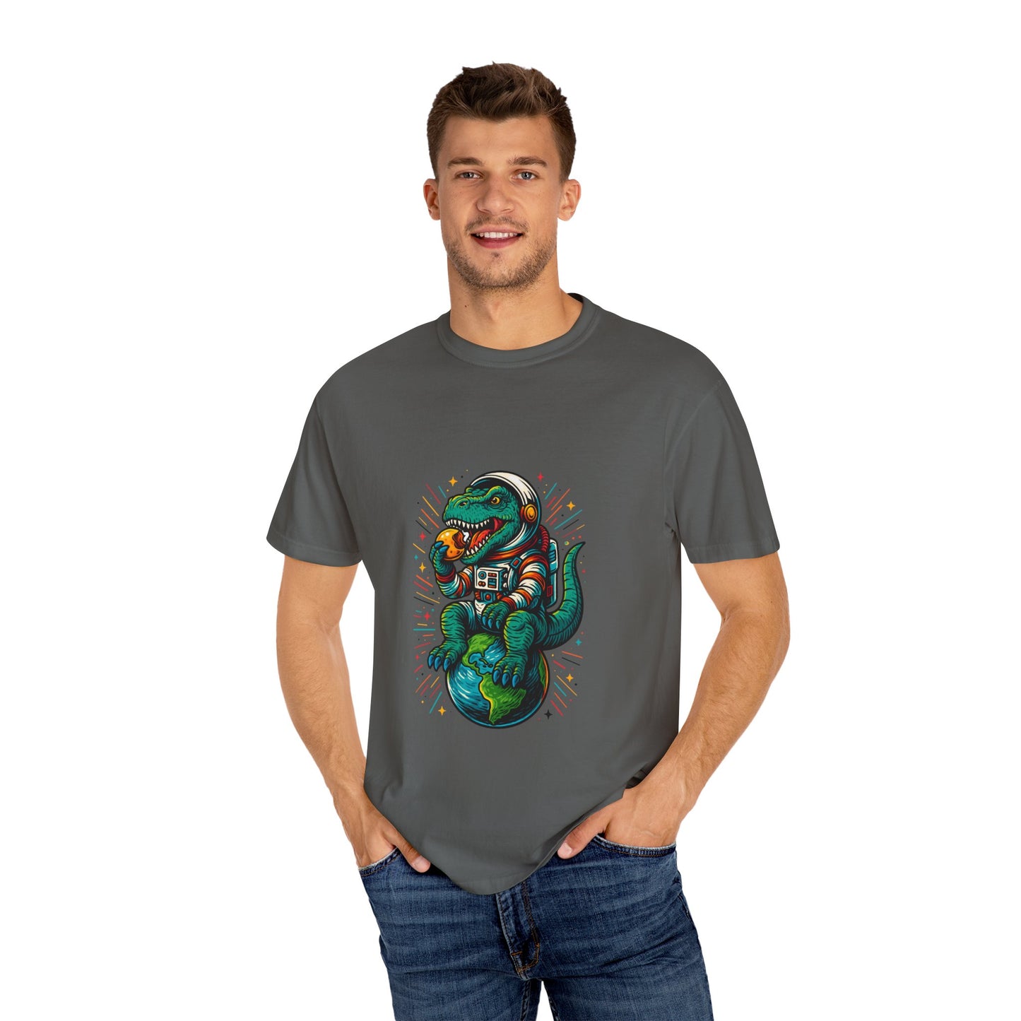 Astronaut Dinosaur T-Shirt