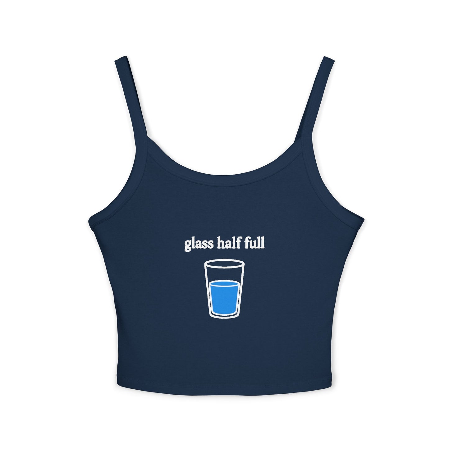 Glass Half Full Tank Top