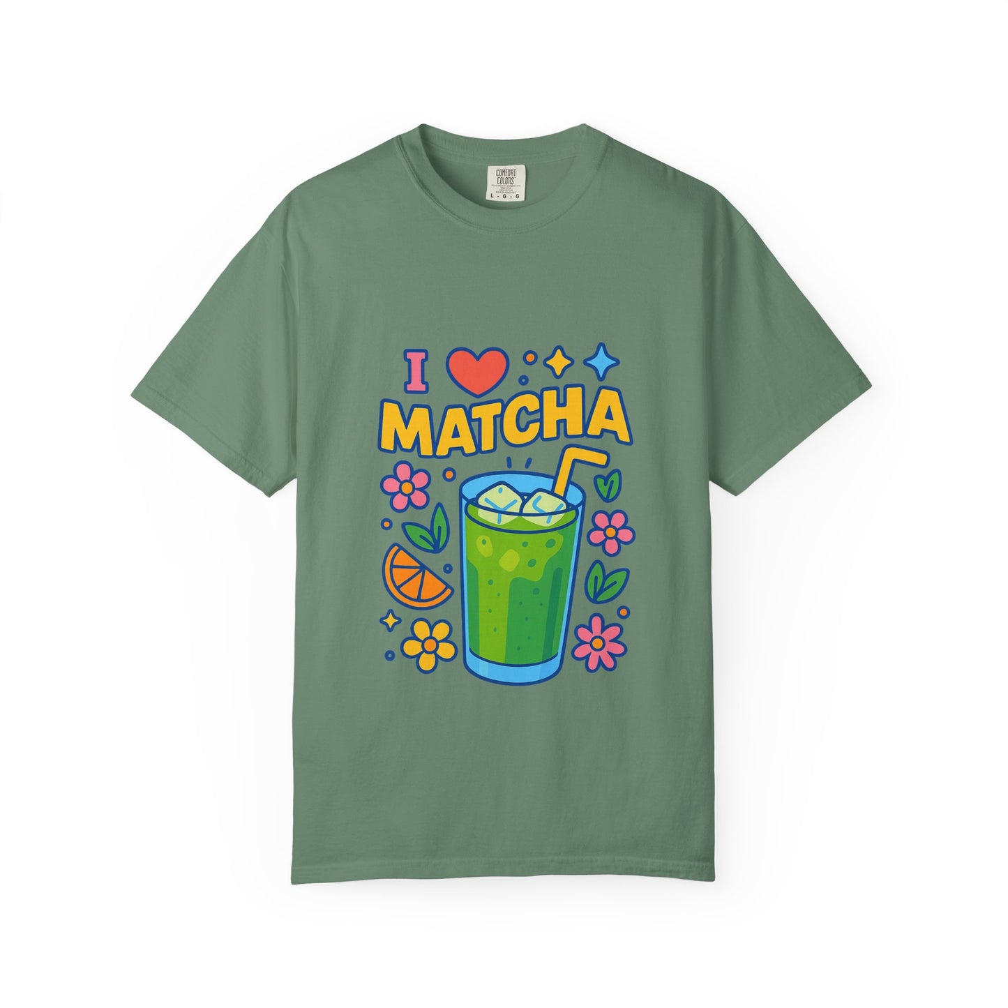 Matcha-Lover Unisex Garment-Dyed T-shirt