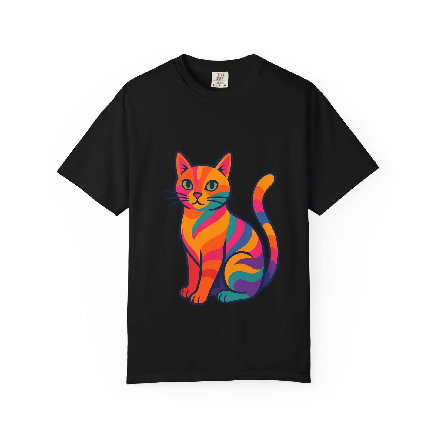 Colorful Cat Unisex T-Shirt