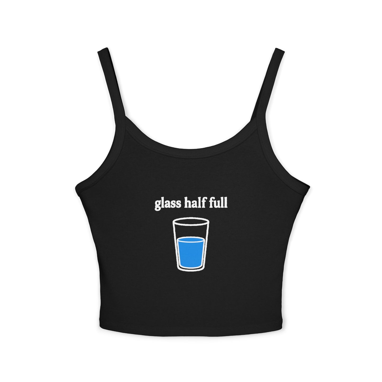 Glass Half Full Tank Top