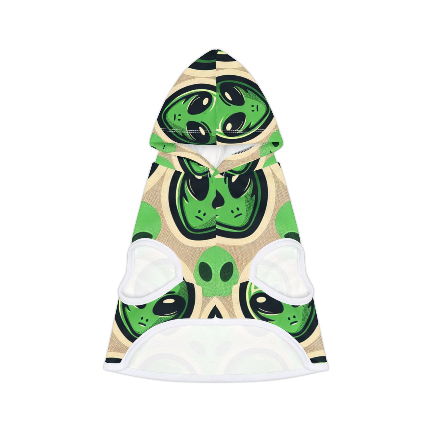 Alien Print Pet Hoodie