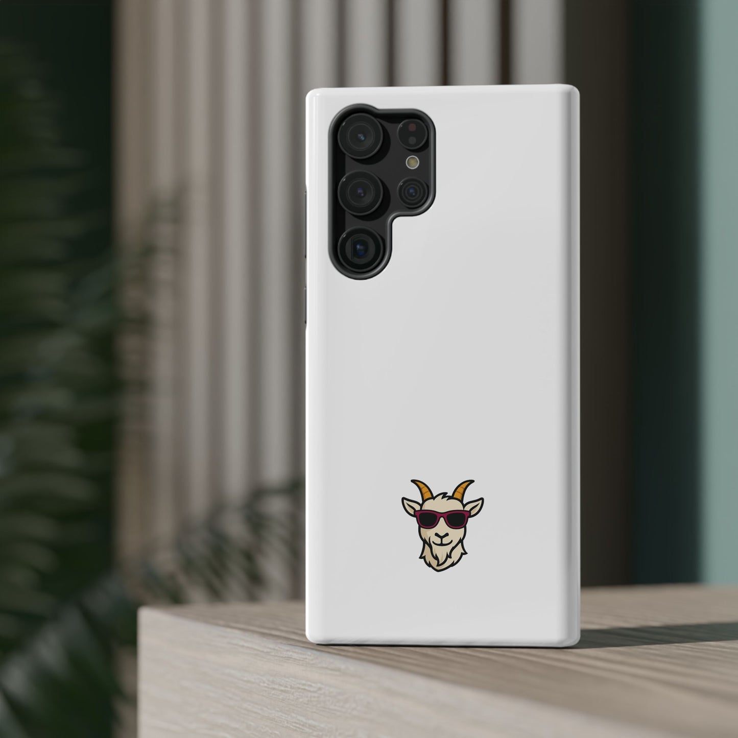 Goat Logo Impact-Resistant Phone Case