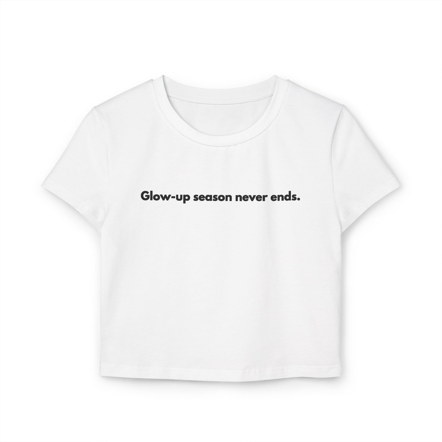 Glow Up Women's Baby Tee