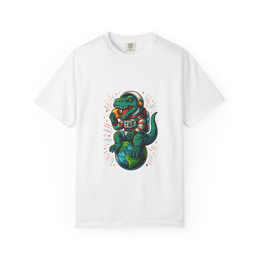 Astronaut Dinosaur T-Shirt