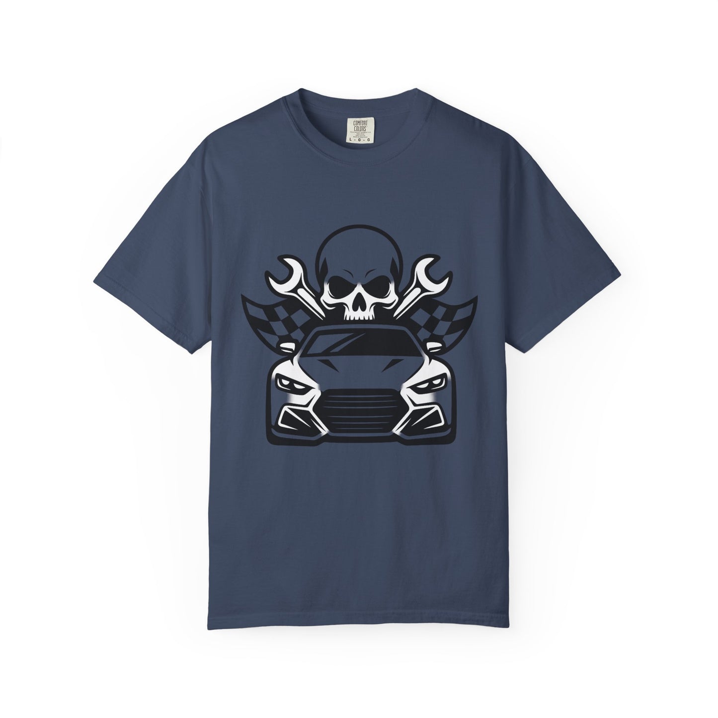 Skull Car T-Shirt Unisex
