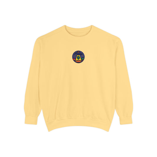 UFO Embroidery Premium Unisex Sweatshirt