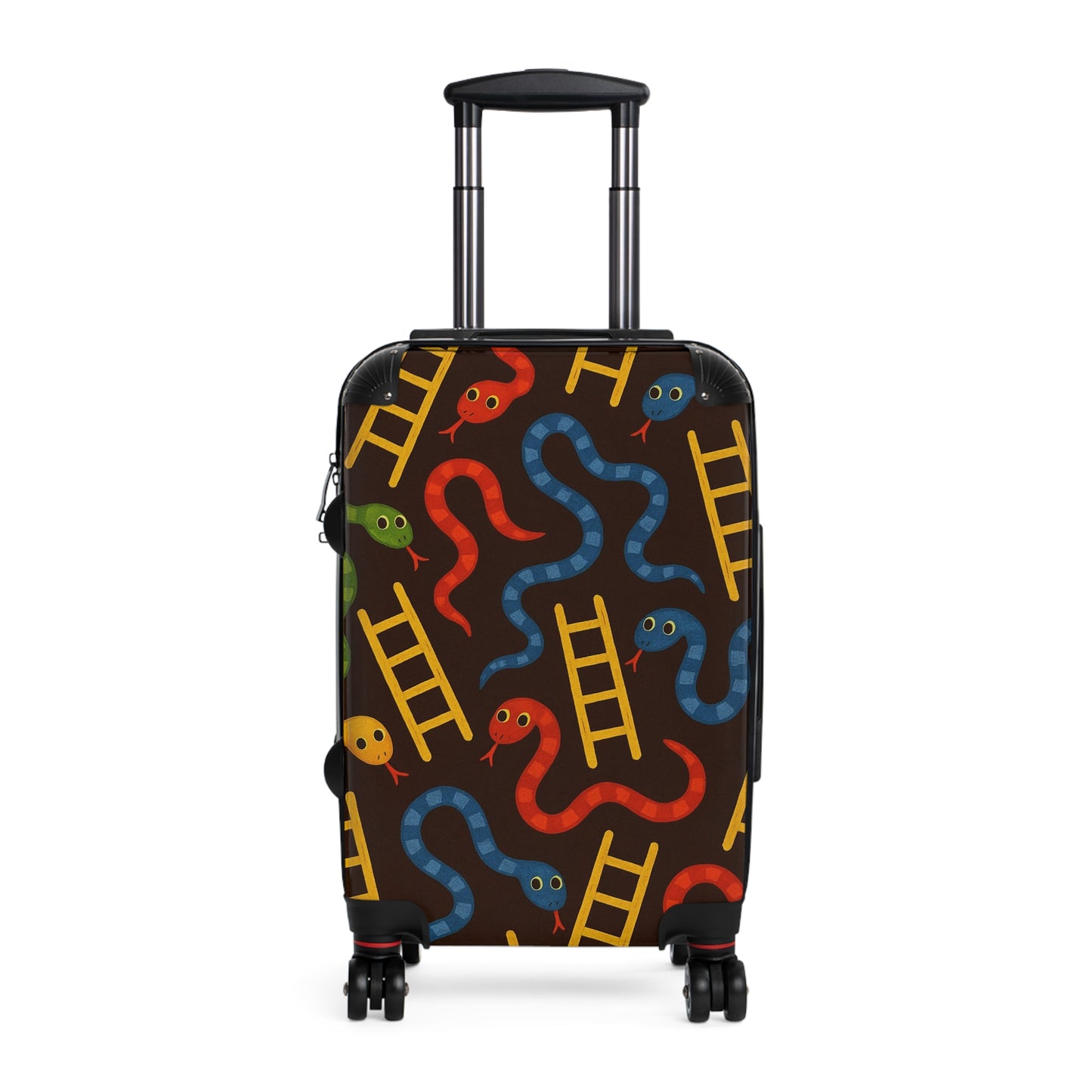 Colorful Snakes and Ladders Suitcase for Travel