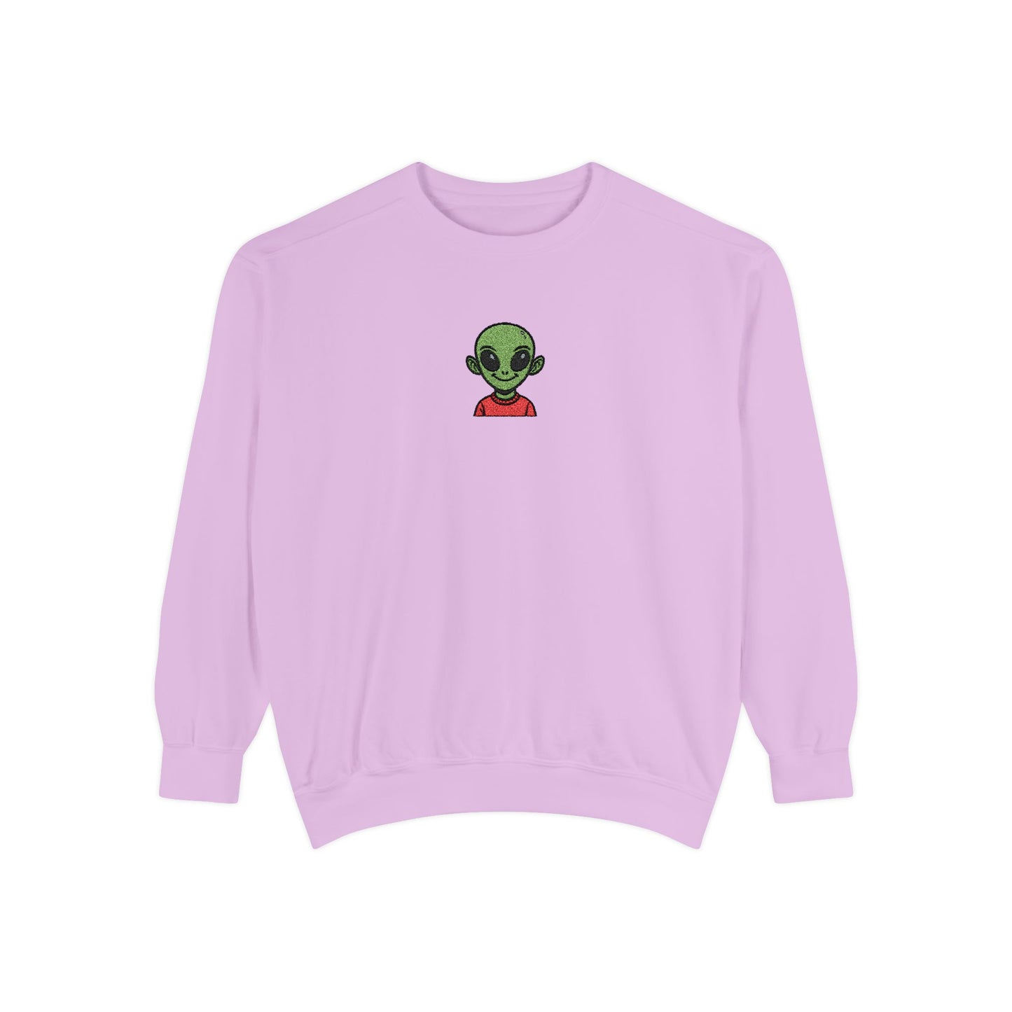 Alien Embroidery Sweatshirt (Unisex)