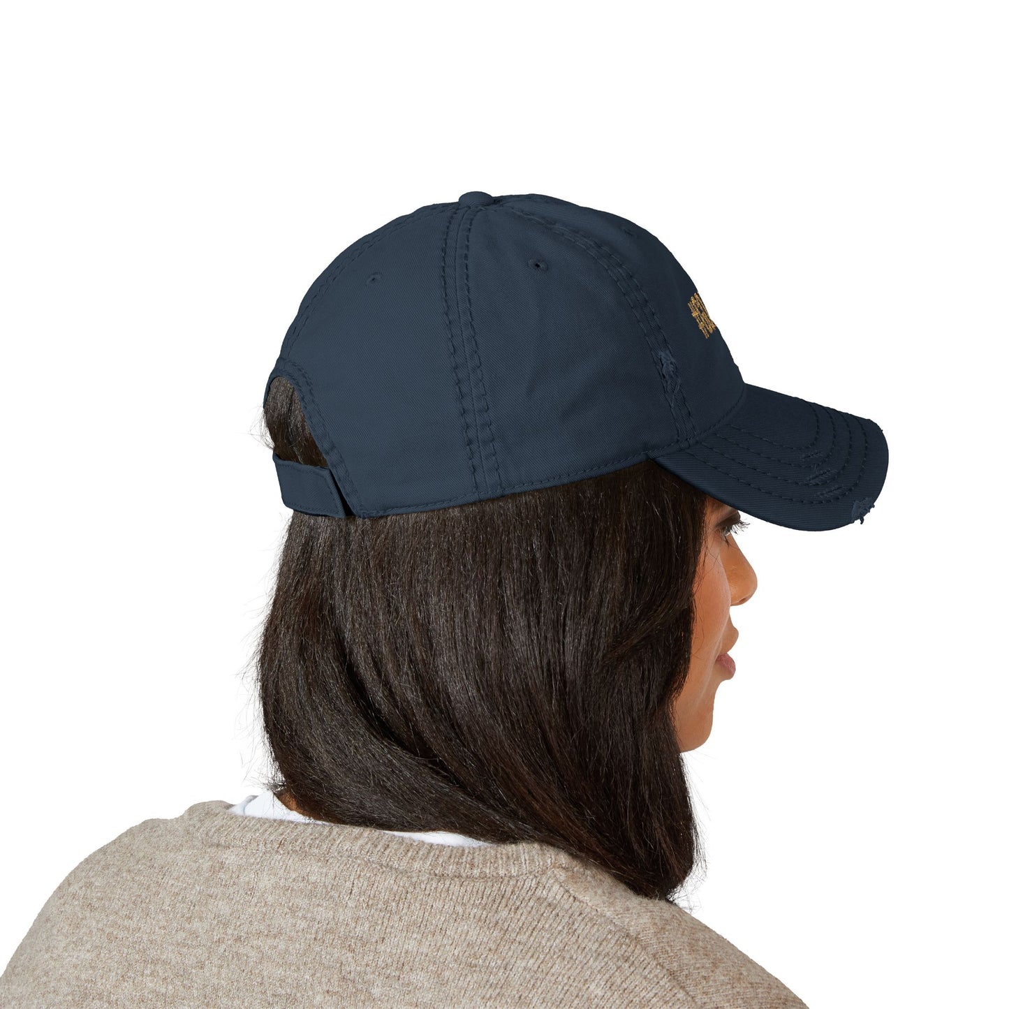 Cap with #Goated Embroidery