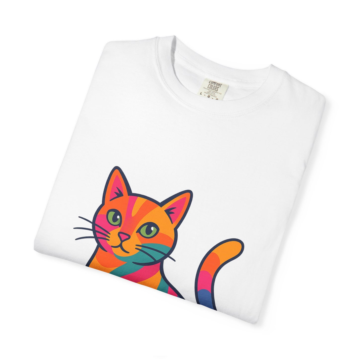 Colorful Cat Unisex T-Shirt