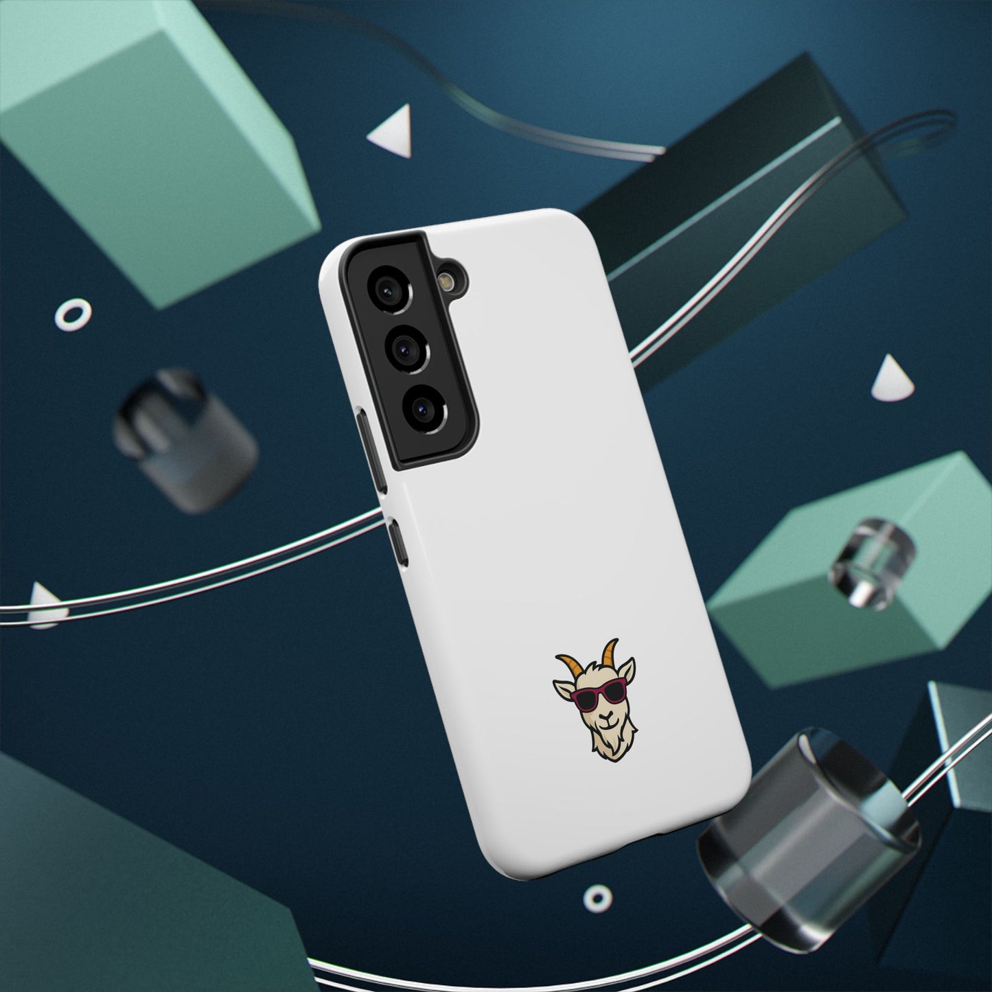 Goat Logo Impact-Resistant Phone Case