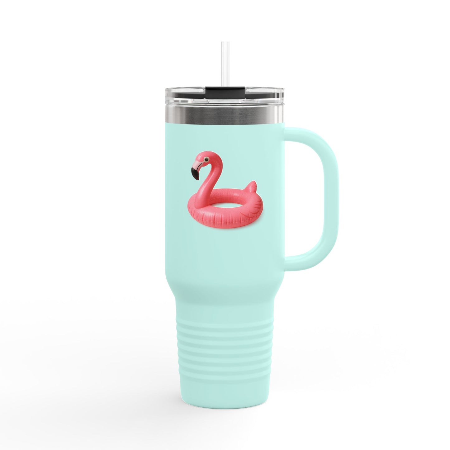 Fun Flamingo Travel Mug
