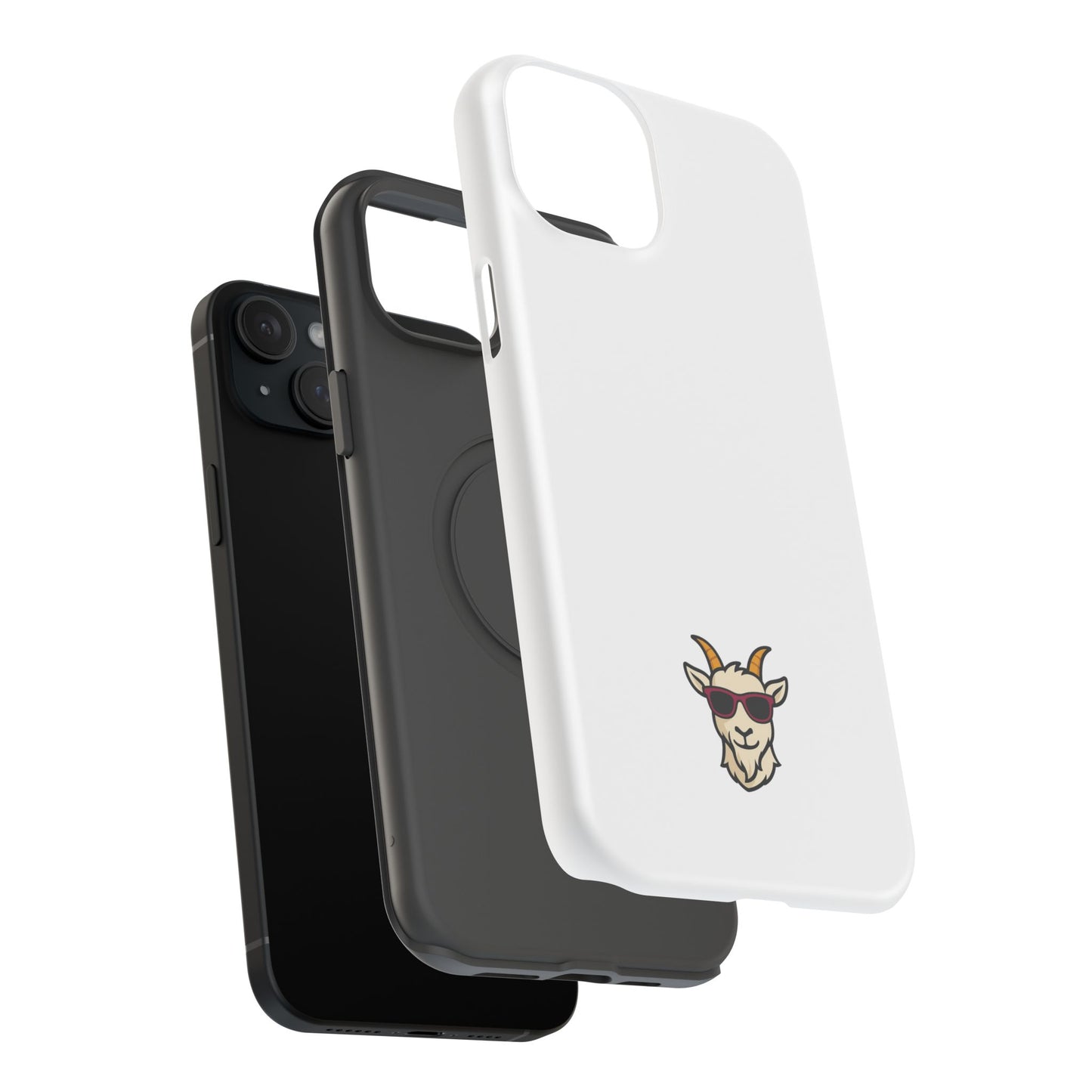 Goat Logo Impact-Resistant Phone Case