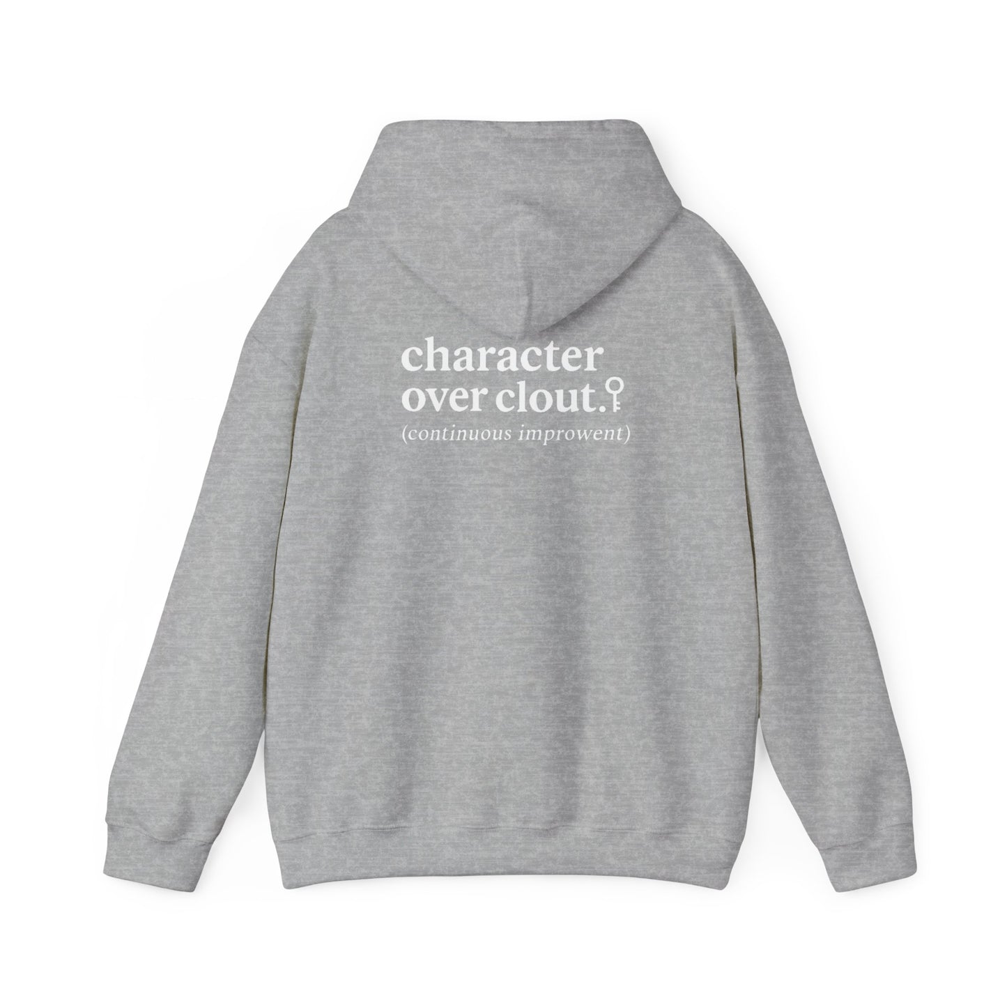 Character Over Clout Hoodie - Unisex