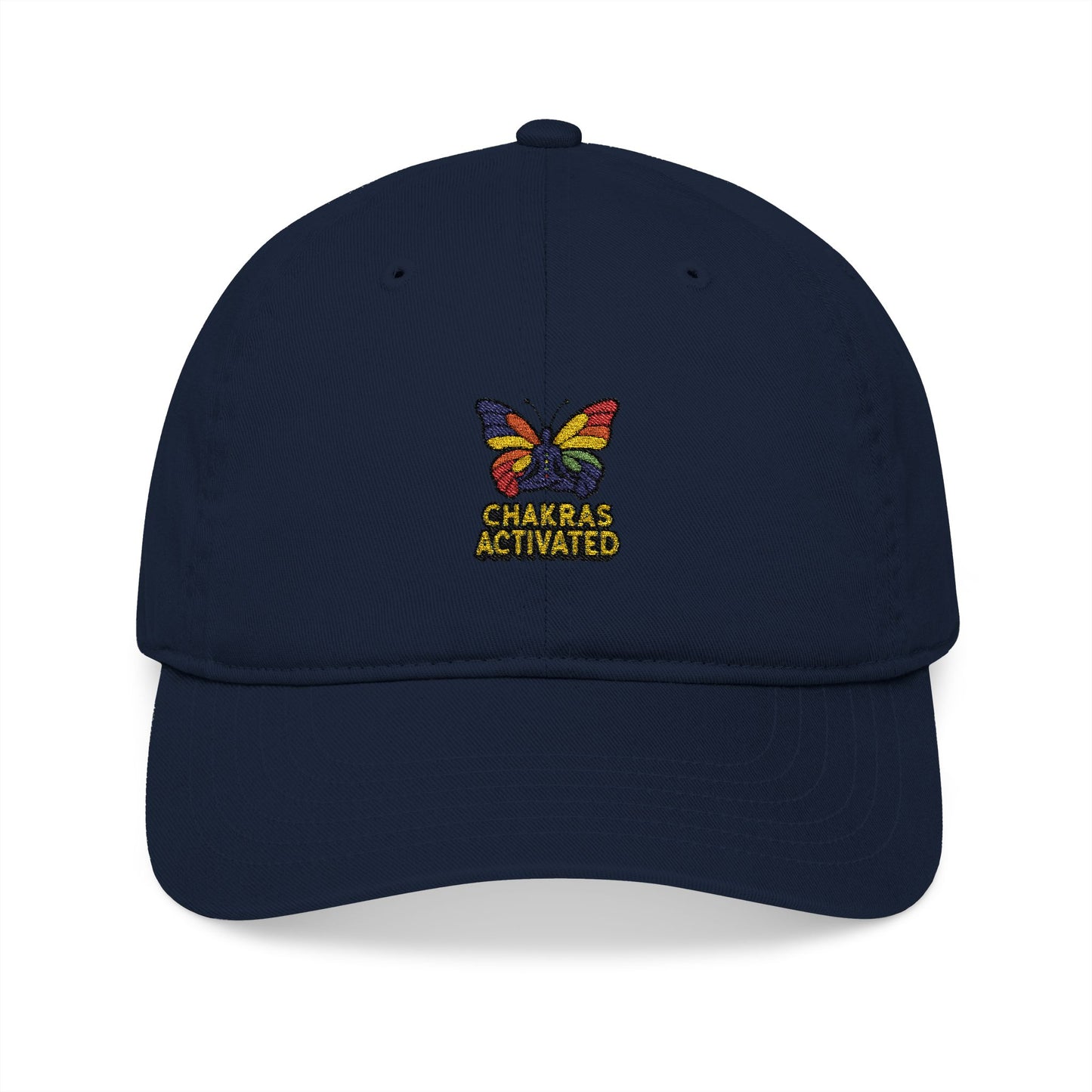 Chakra Butterfly Embroidered Baseball Cap