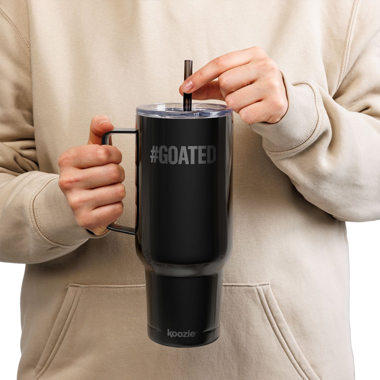 Goated Tumbler with Lid