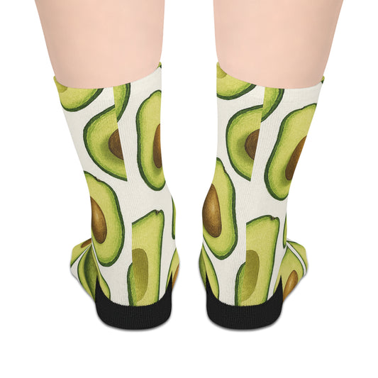 Avocado Mid-length Socks