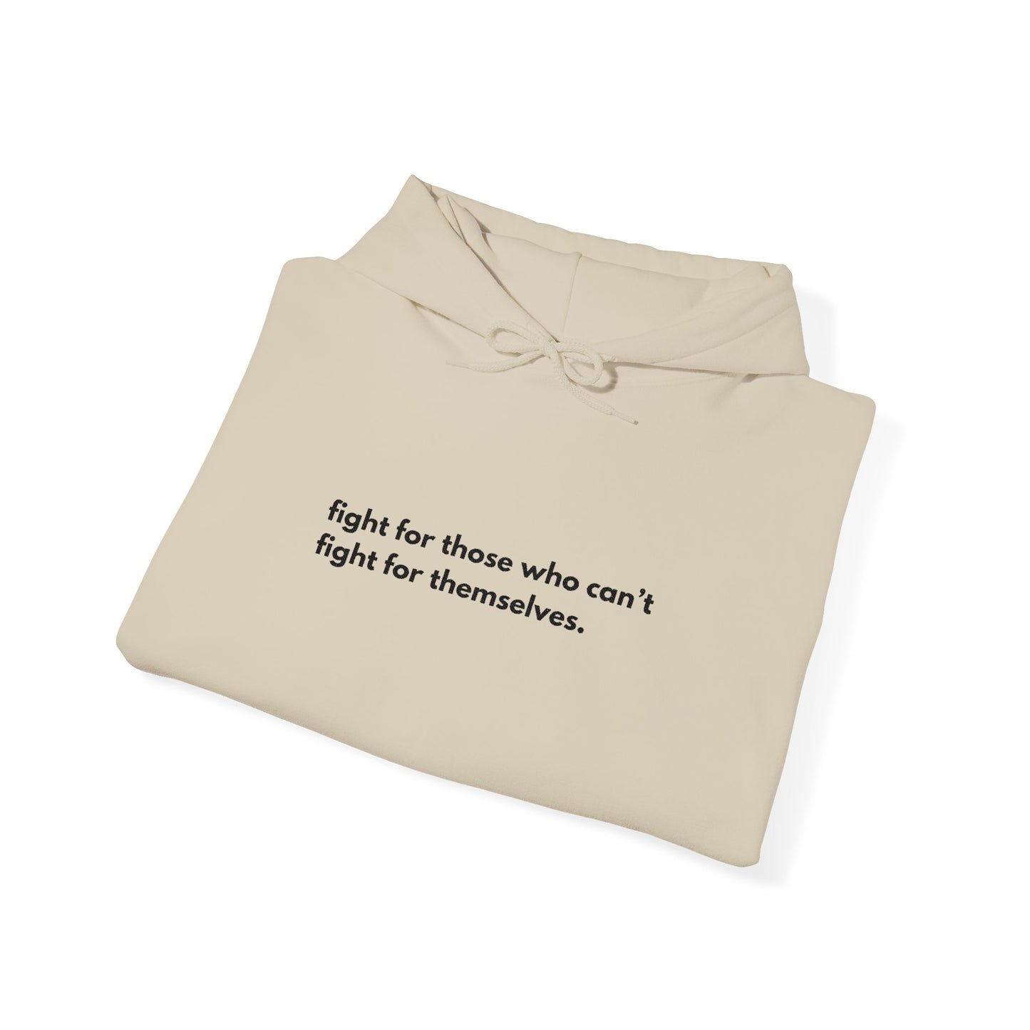 Fight for People Hooded Sweatshirt (Unisex)