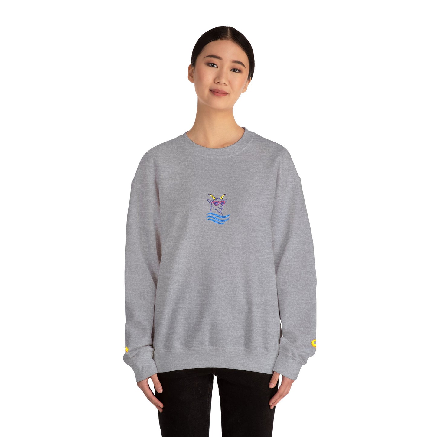 Official Goat Unisex Sweatshirt - Premium Embroidery