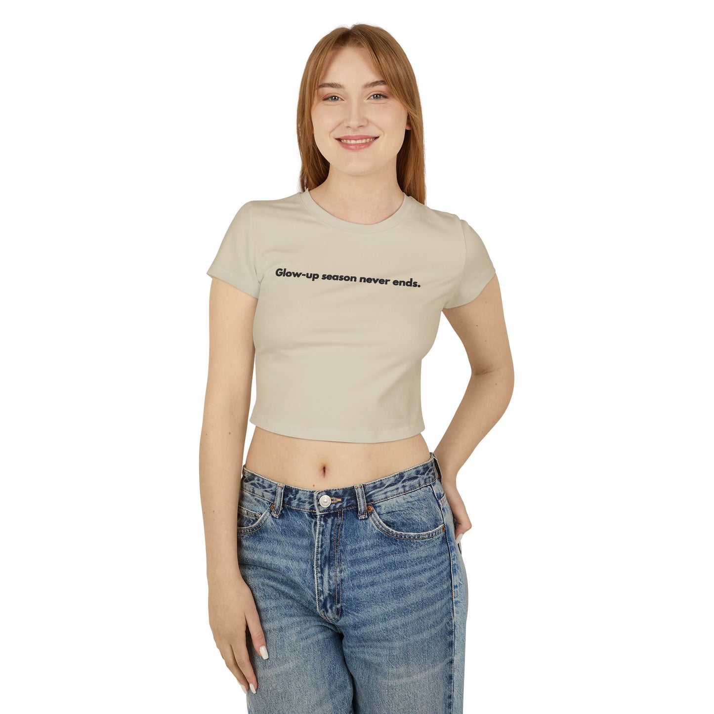 Glow Up Women's Baby Tee