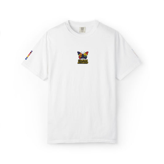 Butterfly Chakras Design Unisex T-Shirt