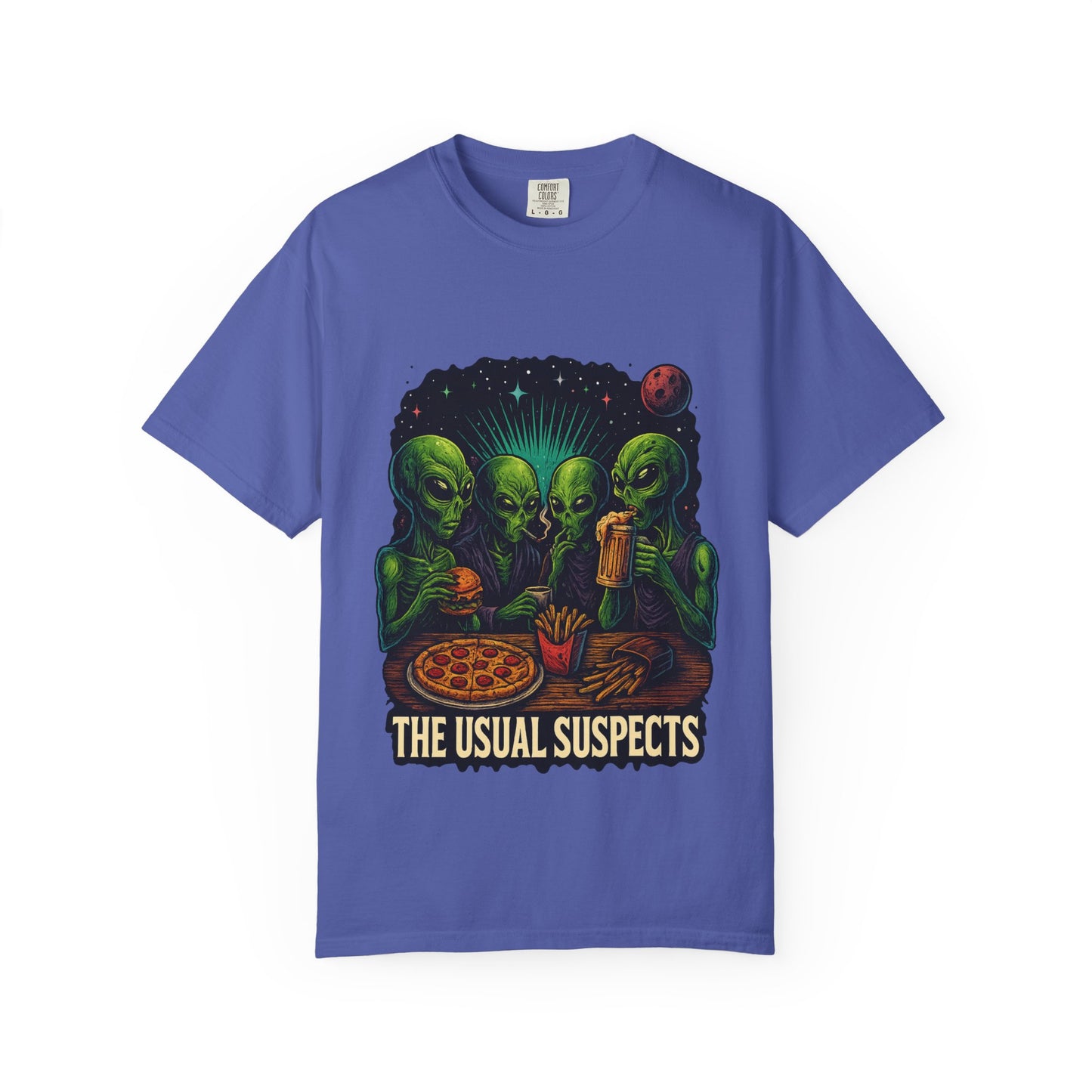 Alien Party T-Shirt | Unisex Garment-Dyed Tee
