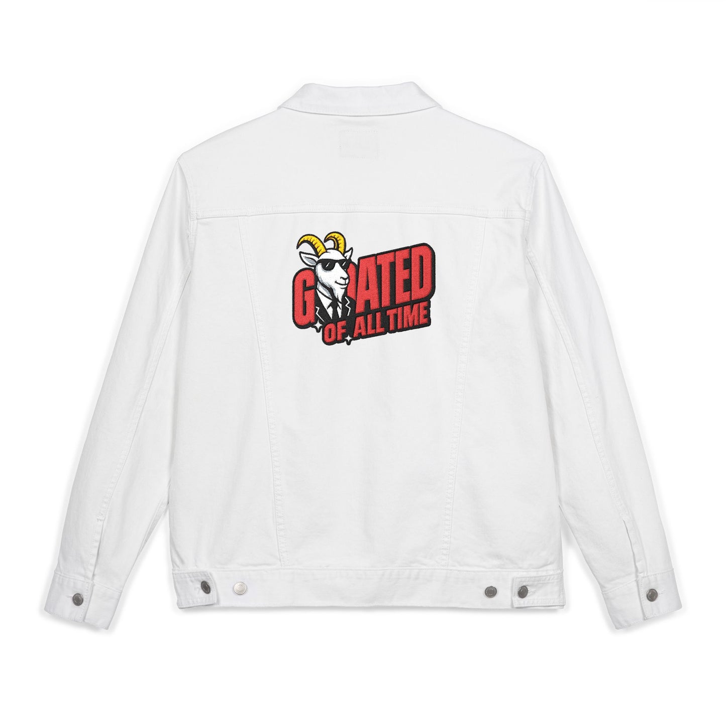 Goated Embroidered Denim Jacket