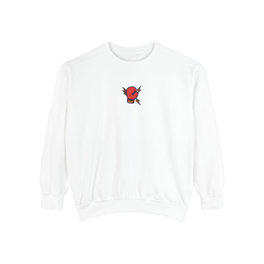 Boxing Embroidery Sweatshirt Unisex