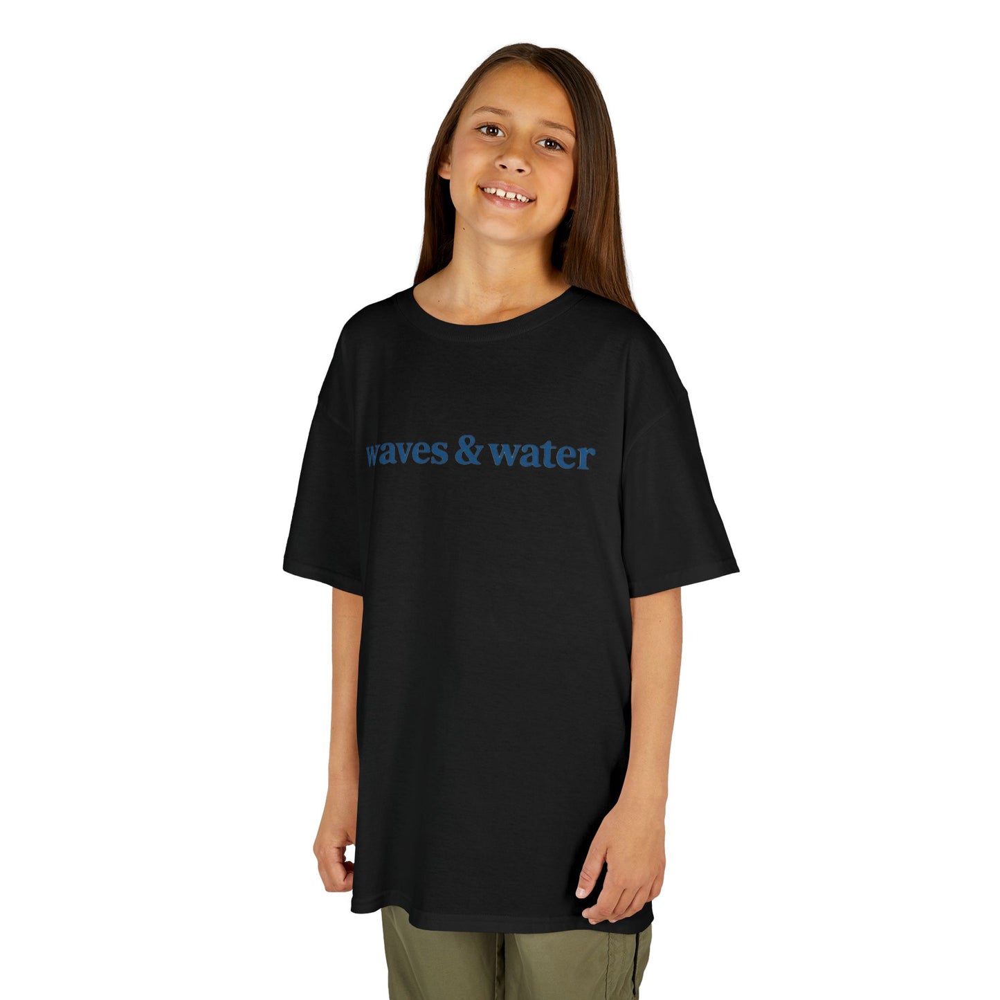 Kids Beach Vibes Tee, Waves & Water T-Shirt