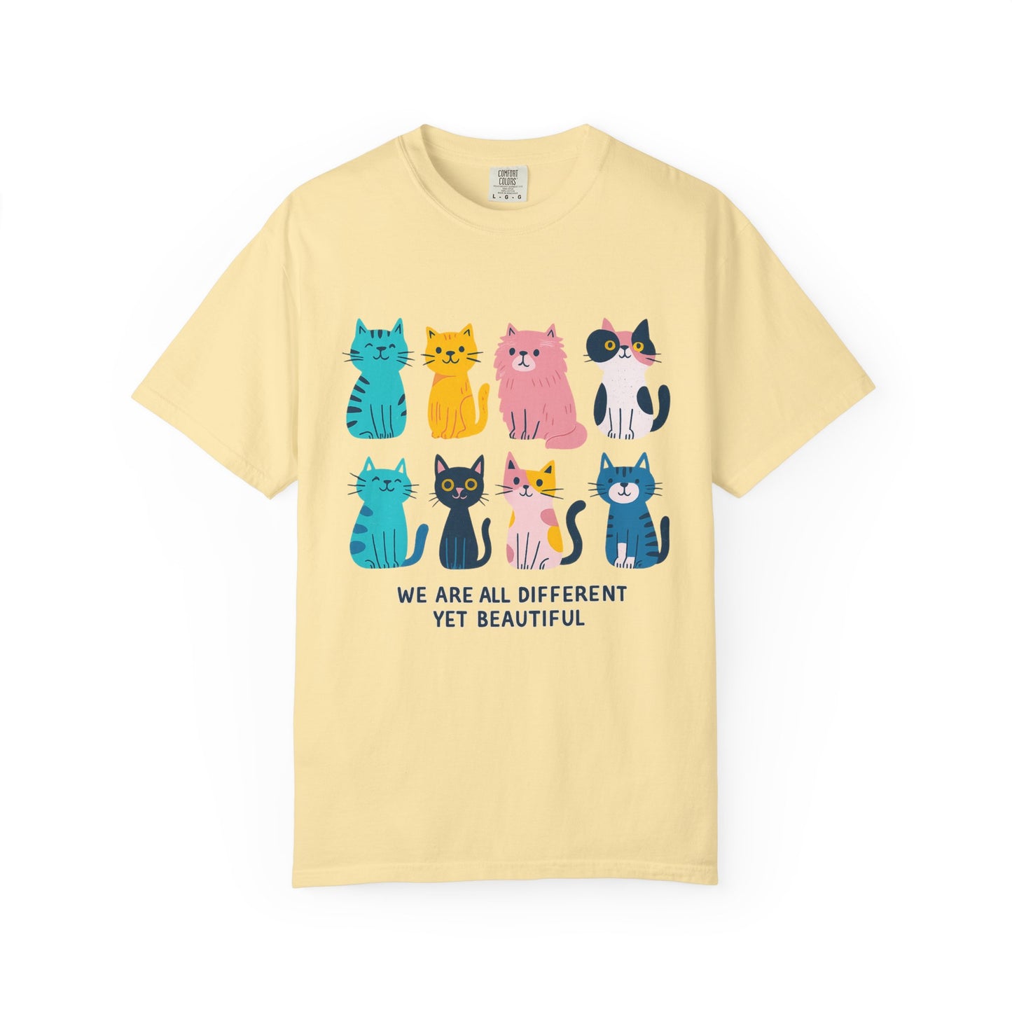 Colorful Cat T-Shirt Unisex